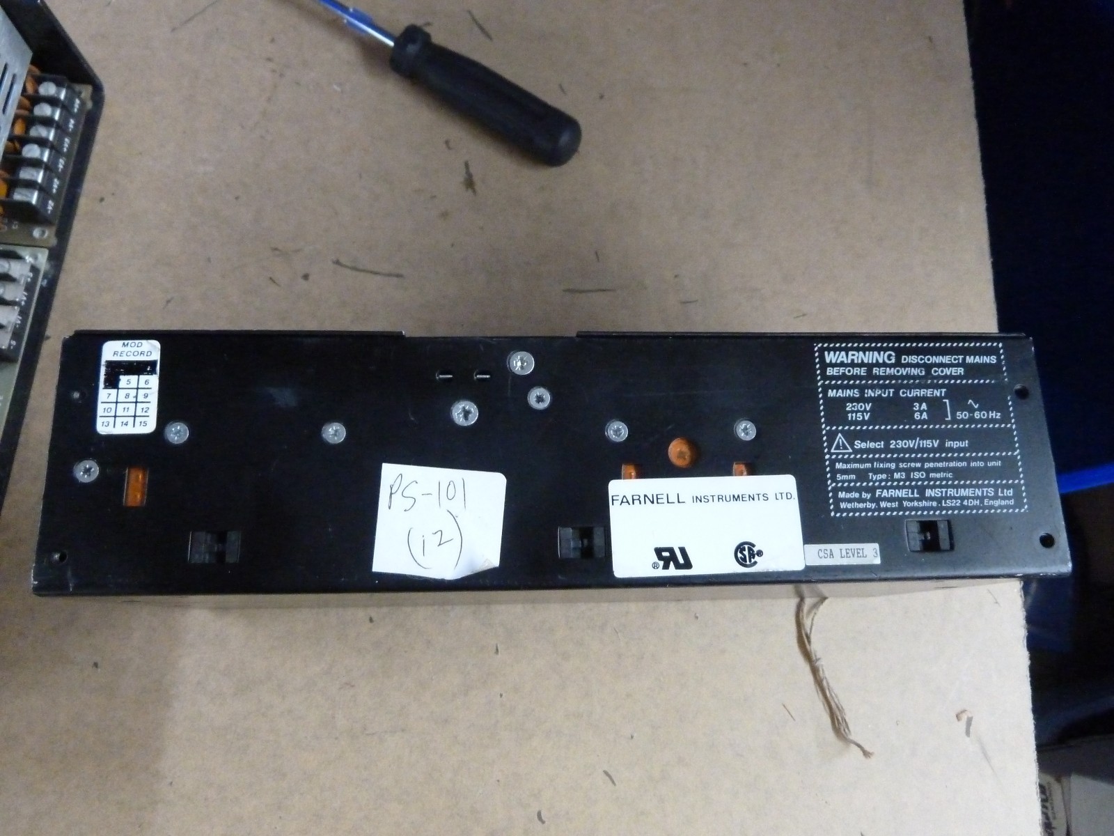 Farnell instruments power supply 8V 16V DC [T4]