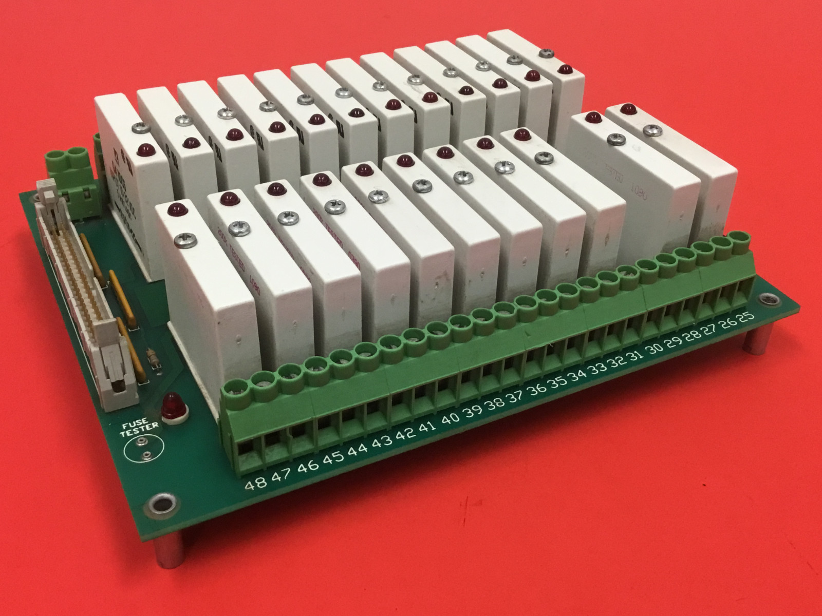 OPTO 22 – P/N: GAPB24 – Circuit Board – w/ (23) G4 IDC5 – Input Modules