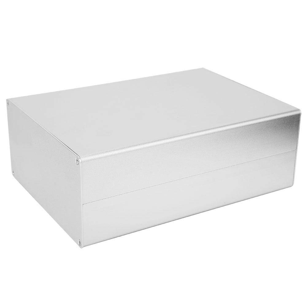 Aluminium Project Box, 80x160x220mm Matte Silver Electronic Enclosure Enclosure…