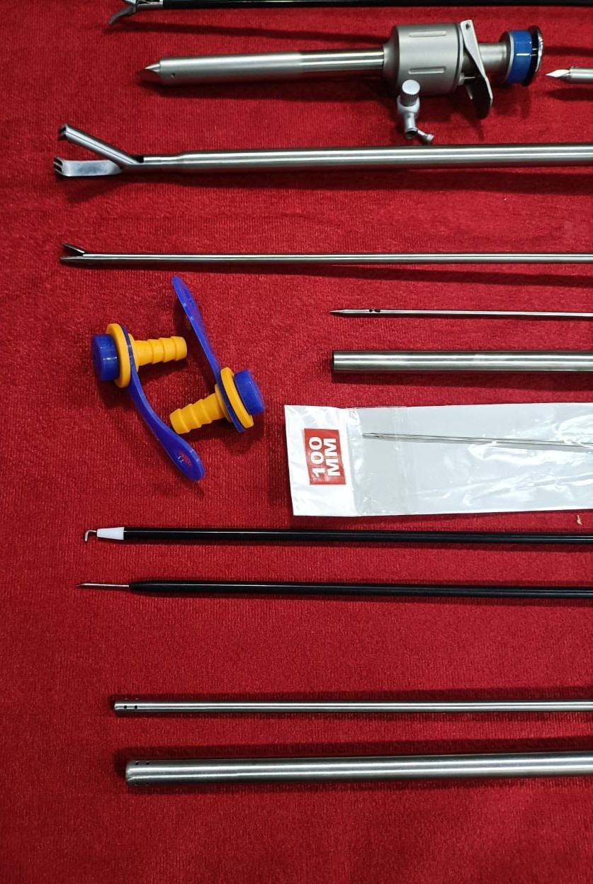 18nos – Laparoscopic Surgery Set SS High Quality Reusable Instruments