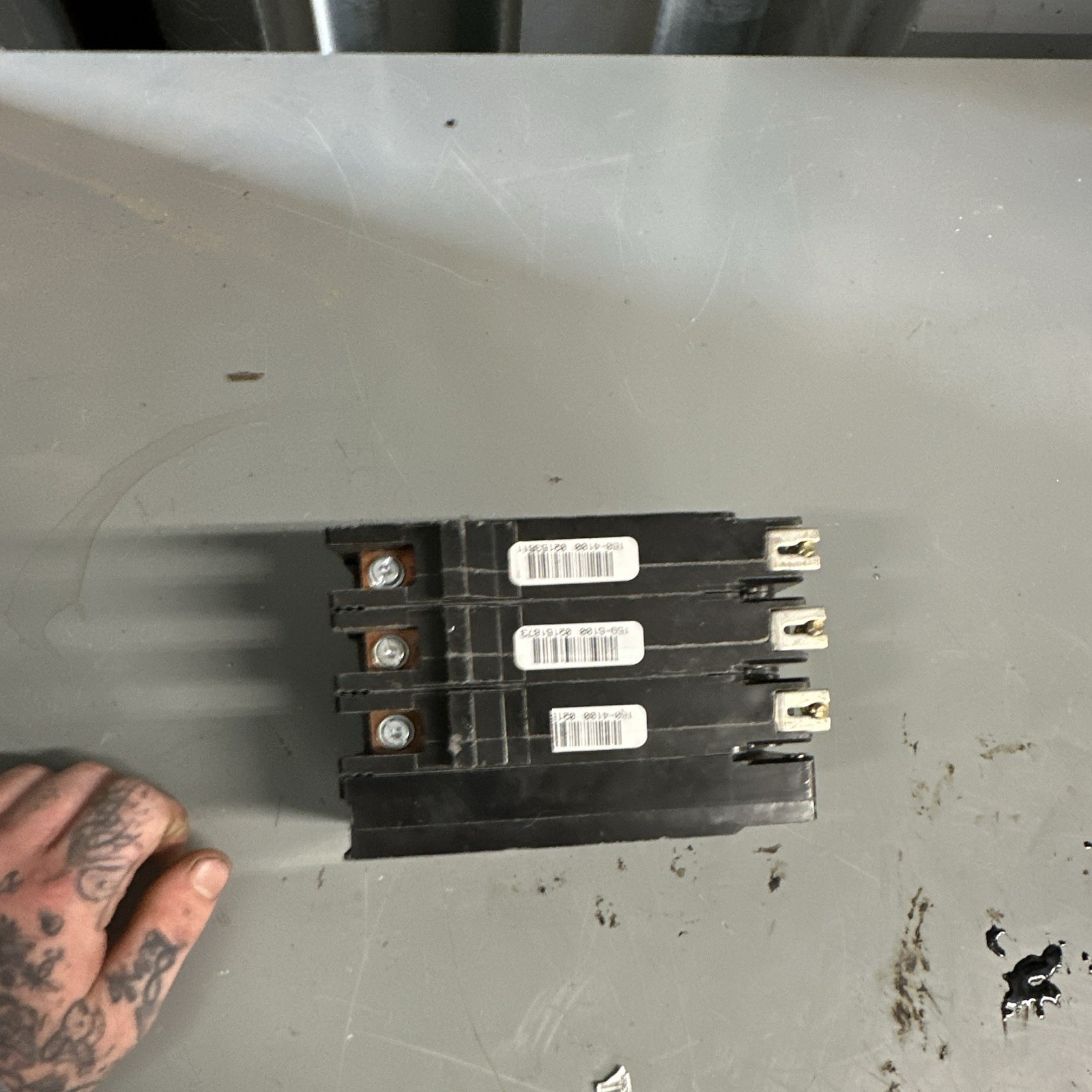 Square D Schneider Electric 100 Amp 3 Pole Breaker Max 480Y/277V