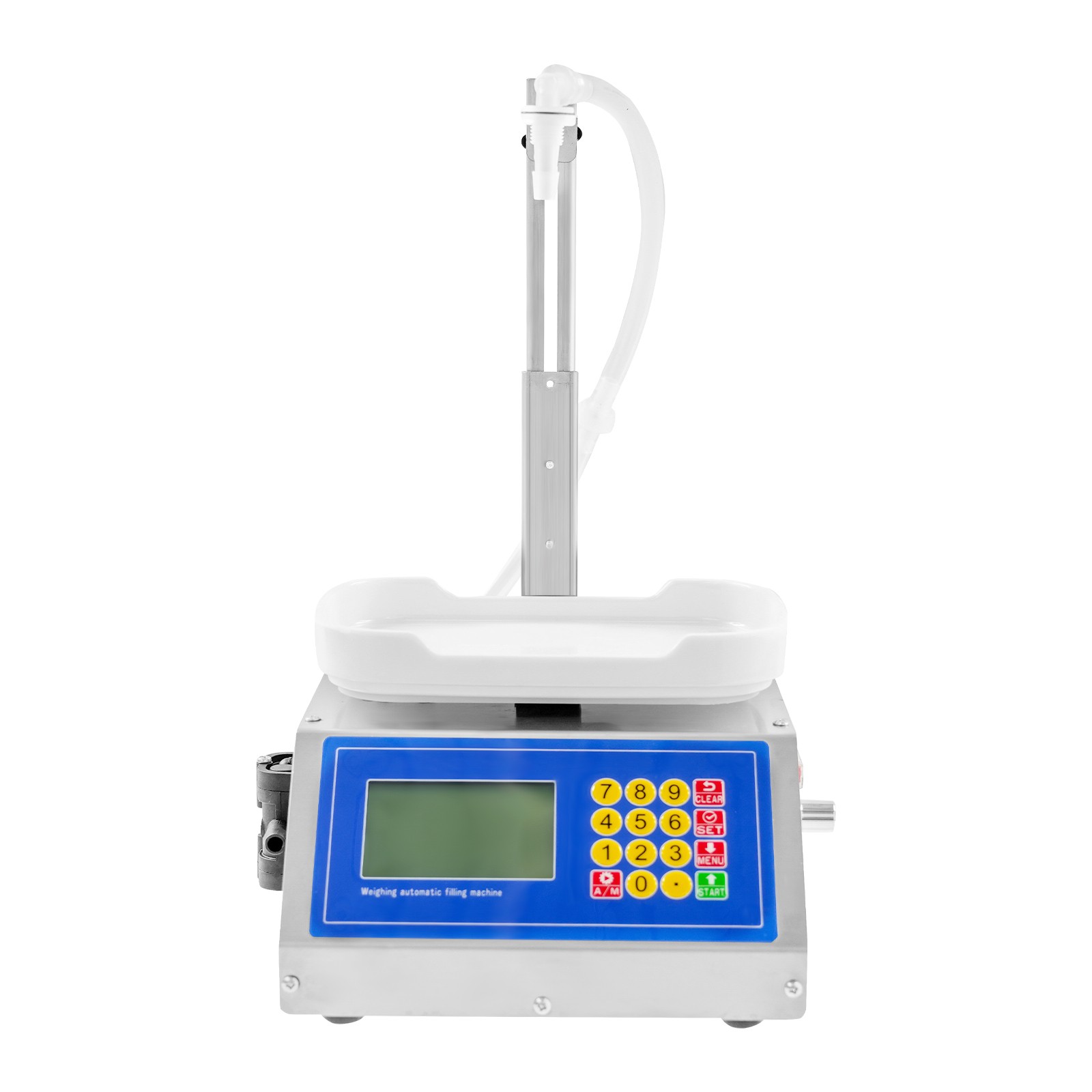 8g-3kg Automatic Weighing Quantitative Liquid Filling Machine 3.2L/0.7Gal/min