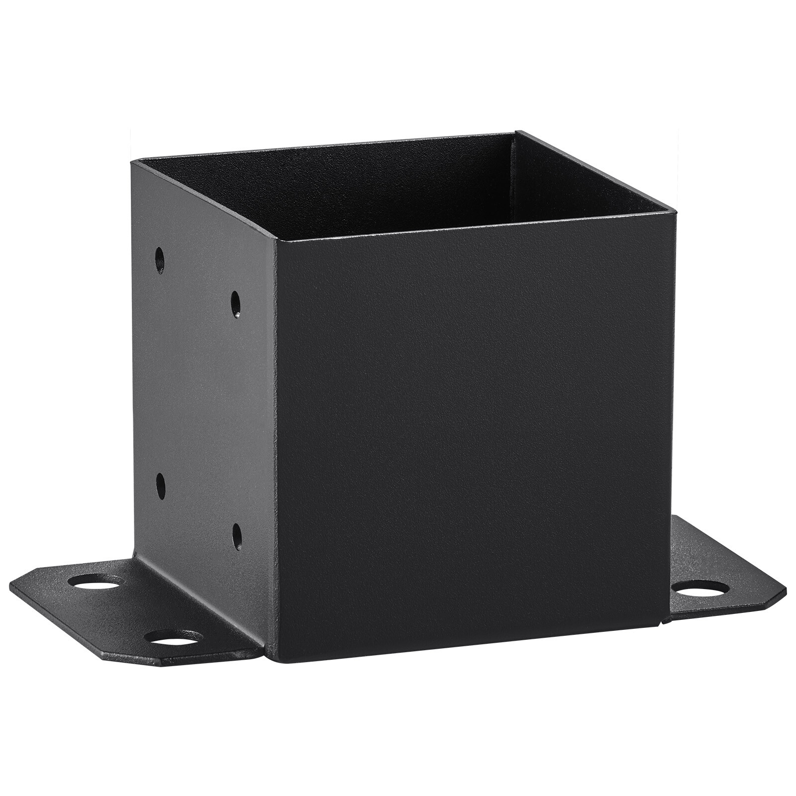 VEVOR 4 Pack 6×6 Post Base Brackets Heavy Duty Wood Post Fence Post Anchor