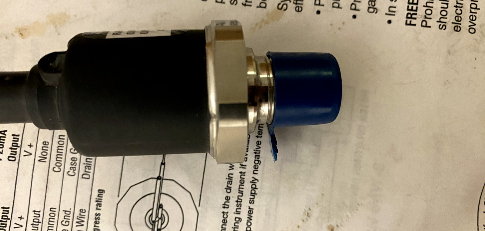 Ashcroft G2 Pressure Transducer 0-3000 PSI 0-5VDC Out IP67 Rated G17M0242EW3000