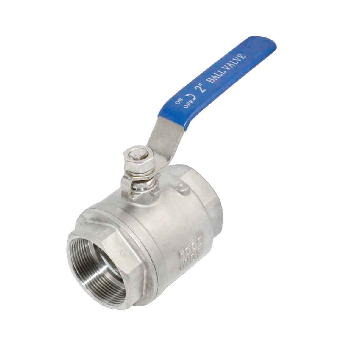 US STOCK 2″ 2 inch NPT Threaded Full Port Ball Valve Stainless Steel SS 316 oil