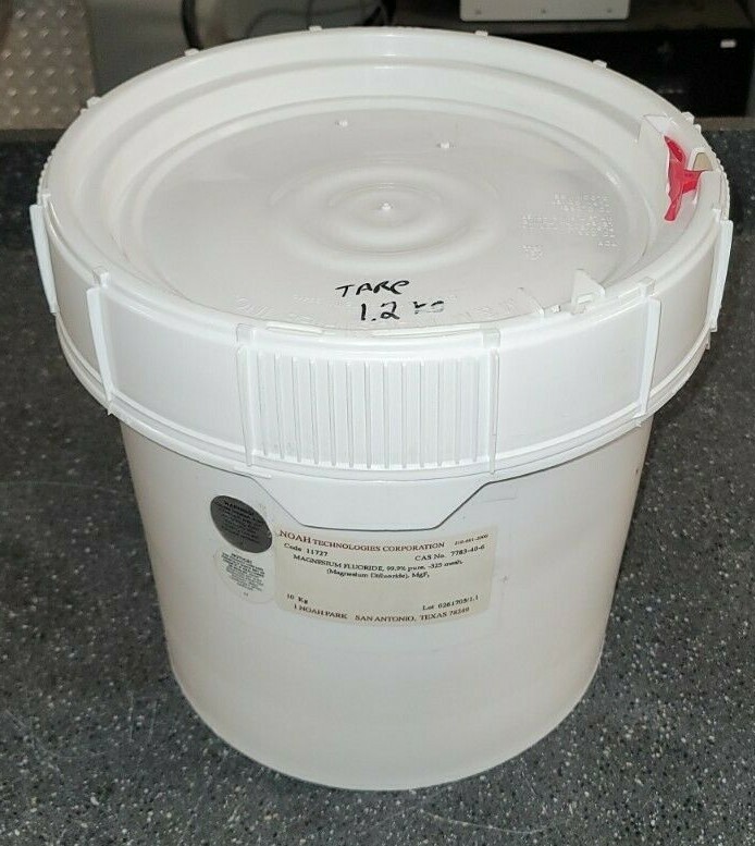 MAGNESIUM FLUORIDE, 99.9% pure, -325 mesh, (Magnesium Difluoride), MgF2 10KG Buc
