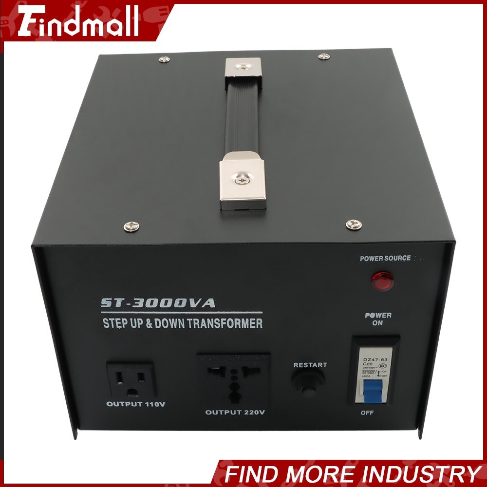Findmall 3000W Step Up/Down Voltage Converter Transformer 110V-220V/220V-110V