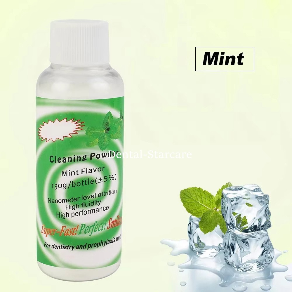 Dental Cleaning Powder Prophy Mate Air jet Polisher Cleaning Powder 1Bottle 130g