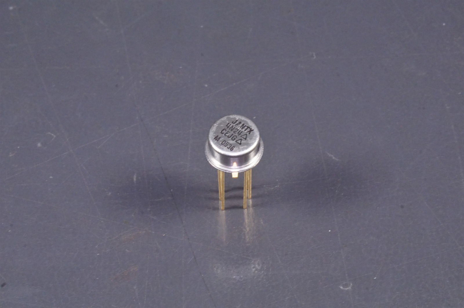 JANTX4N24 Micropac Single Channel Optocoupler 1.5kV 40V Thru Hole 6 Pin TO-5 NOS