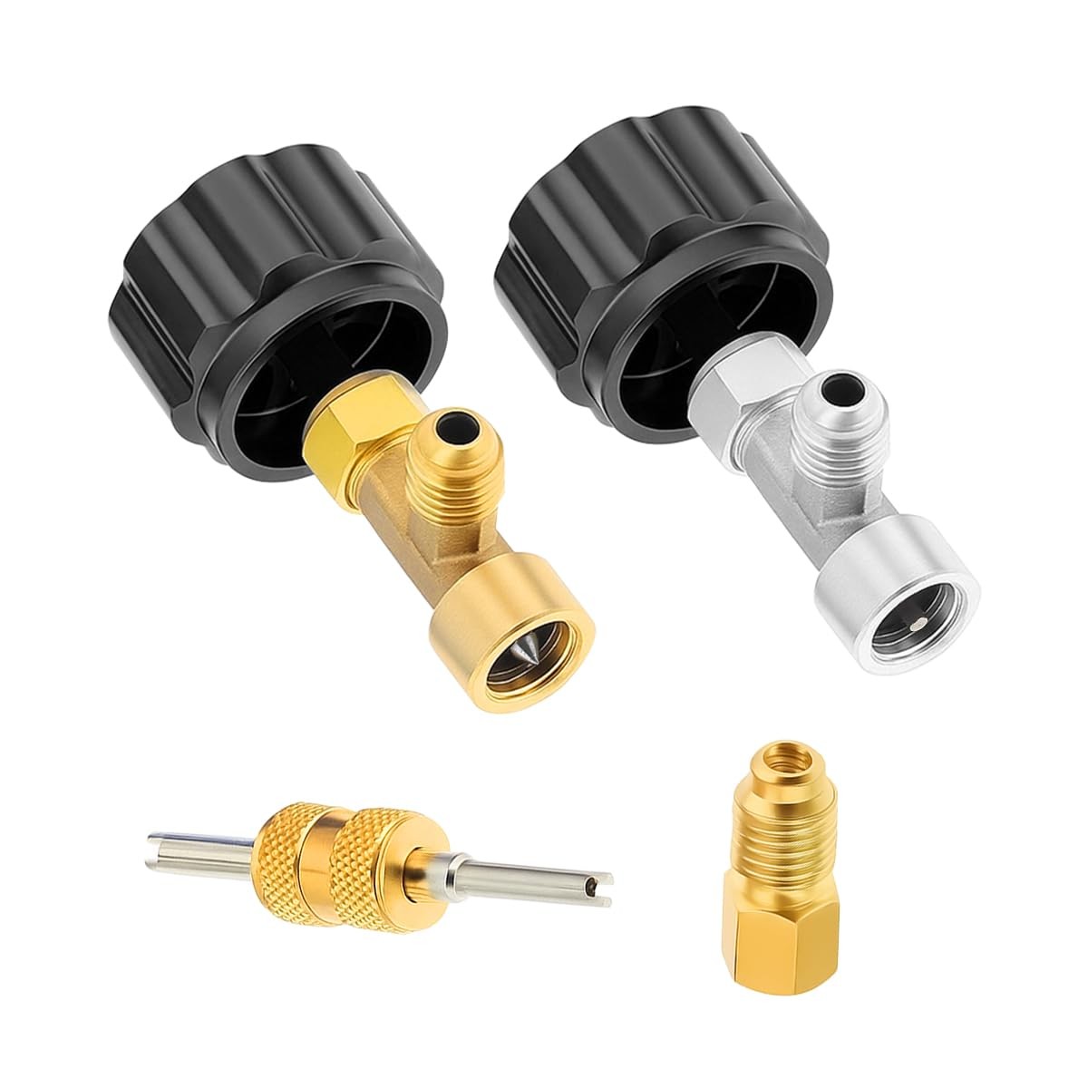 Car R134A Can Tap Kit, Self Sealing Puncture Style Quick Vehicles AC Coupler …