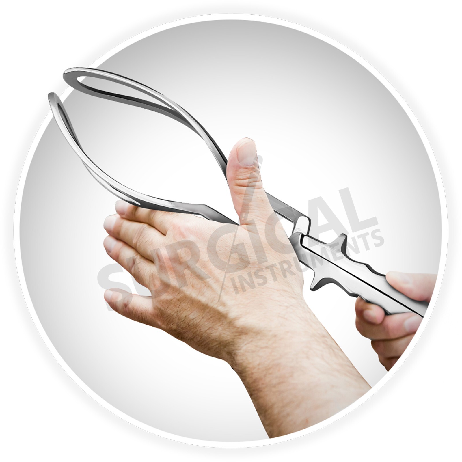 Simpson Obstetrical Forceps 14″ Fenestrated Jaws Surgical Gynecology German Grad