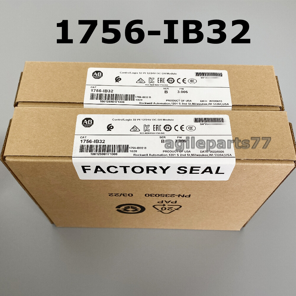 1PC NEW Allen-Bradley AB 1756-IB32 CONTROLOGIX 32 PT DC INPUT MODULE 1756IB32