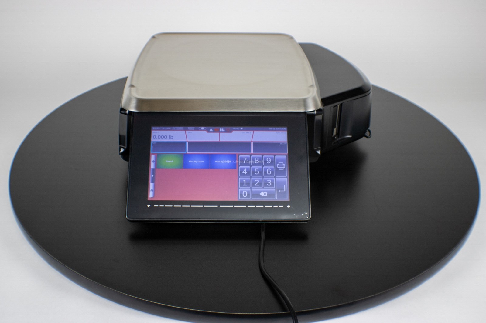 Hobart HTi Scale With Printer, New Operator Screen & 7″ Customer Display