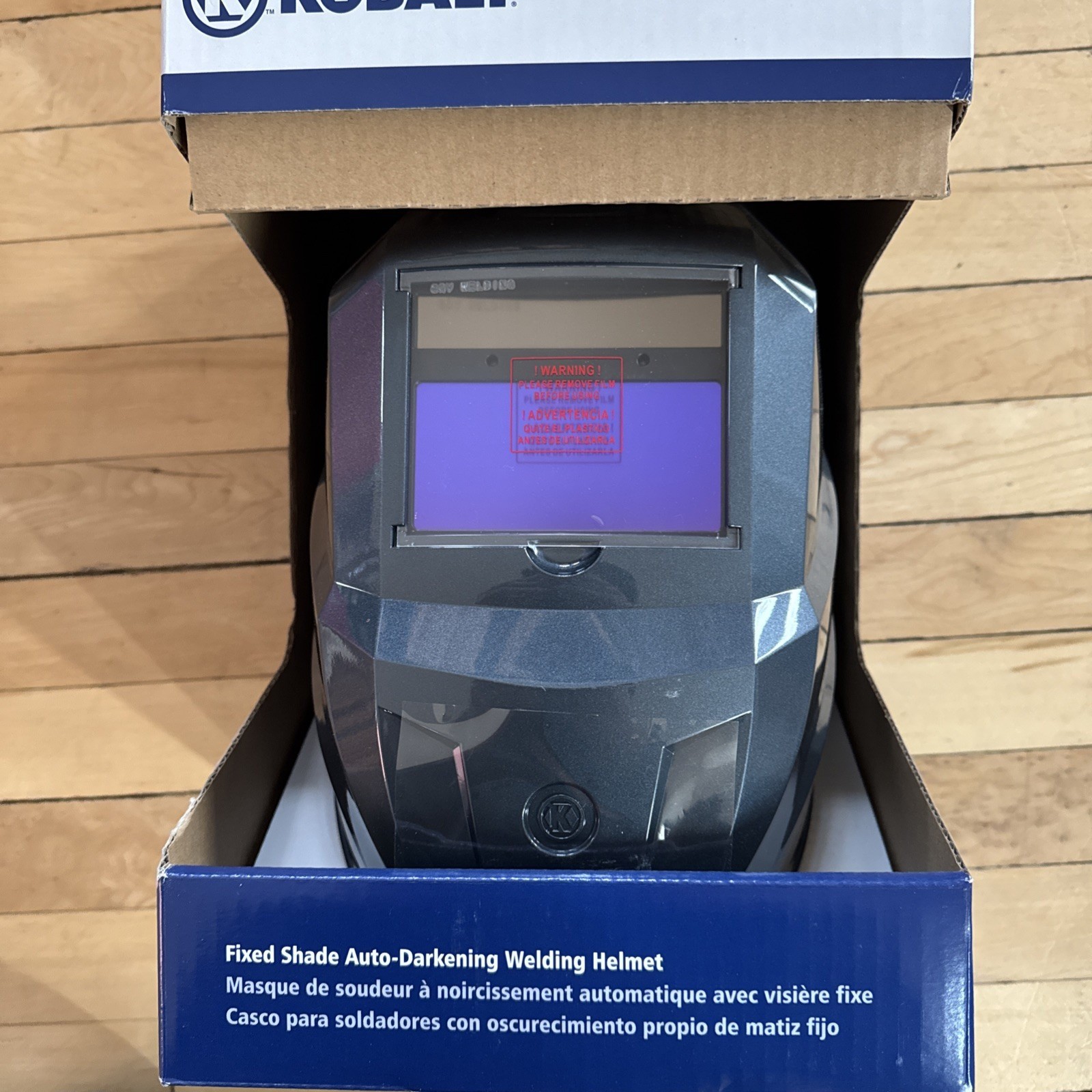 Kobalt Fixed Shade Auto-Darkening Welding Helmet #0033326 – NIB