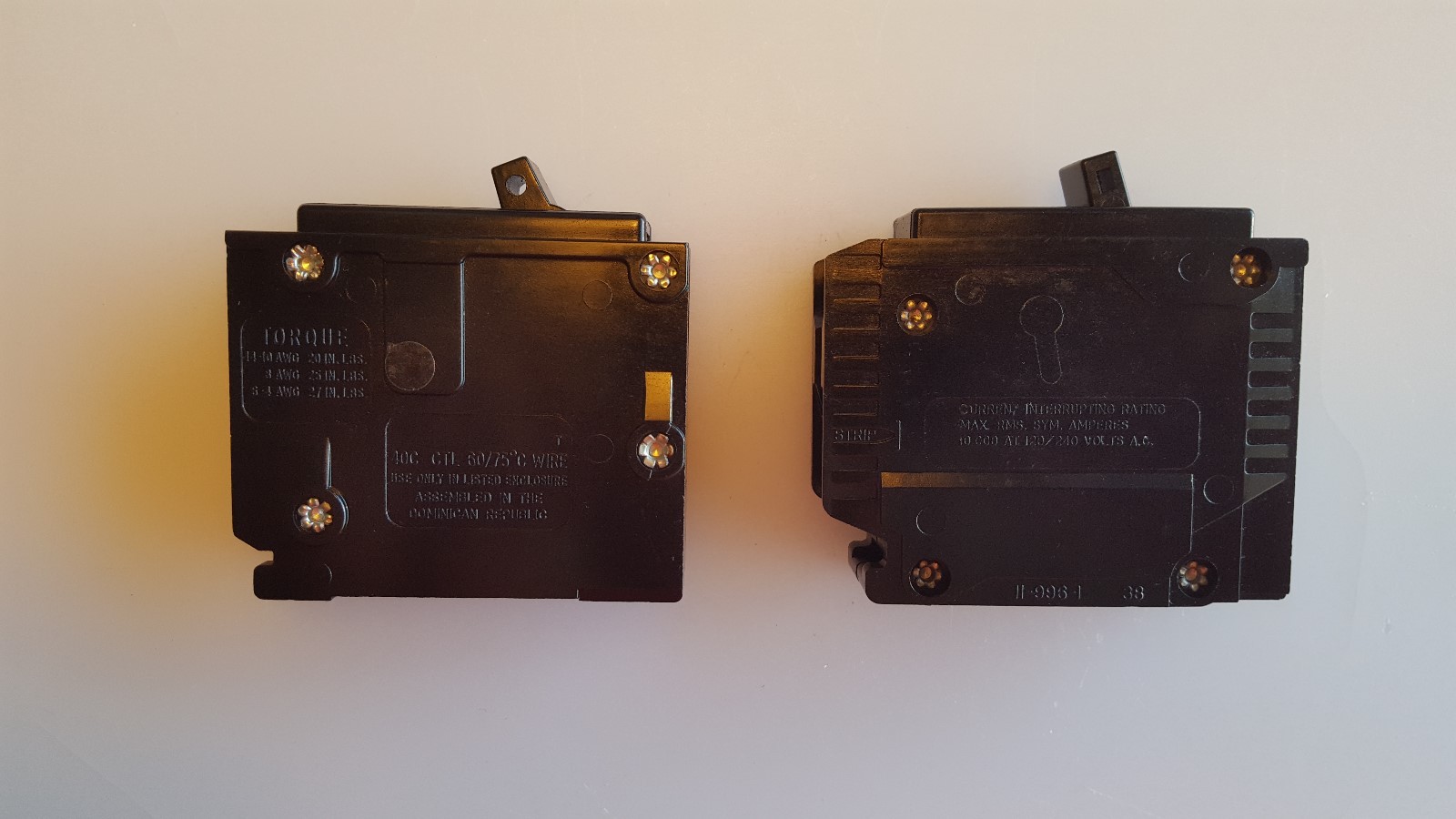 Challenger Sylvania C120 1 Pole 20 Amp Type C Circuit Breaker