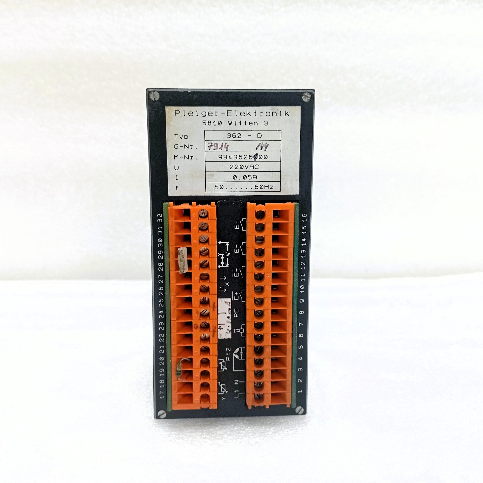 USED Pleiger-Elektronik 5810 Witten 3 Type 362-D