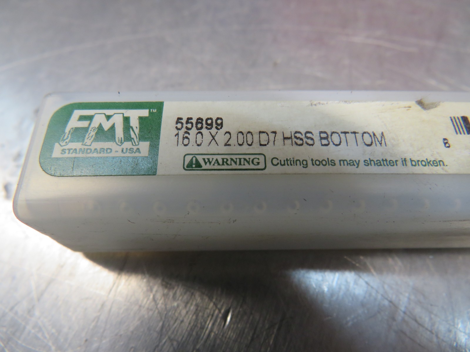 Fastenal 55699 16.0 x 2.00 D7 HSS Bottom (Lot of 2)