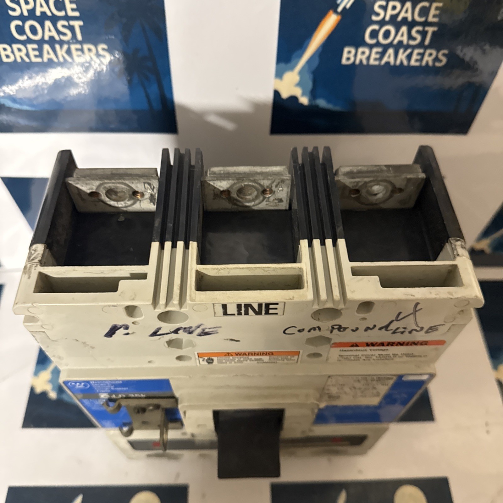 Westinghouse LD3600F Industrial Circuit Breaker 6633C81G03 600A 600VAC/250VDC 3P