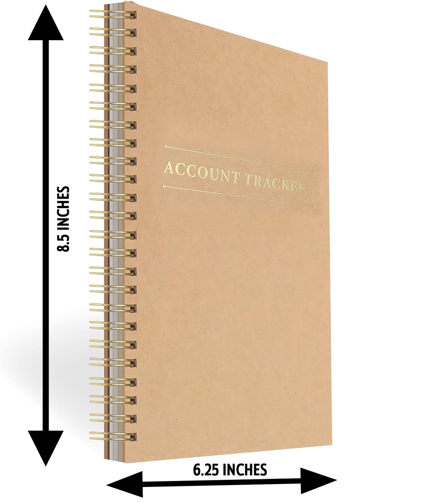 2 Pack Accounting Ledger Books for Home Budget Tracking, Business Bookkeeping –