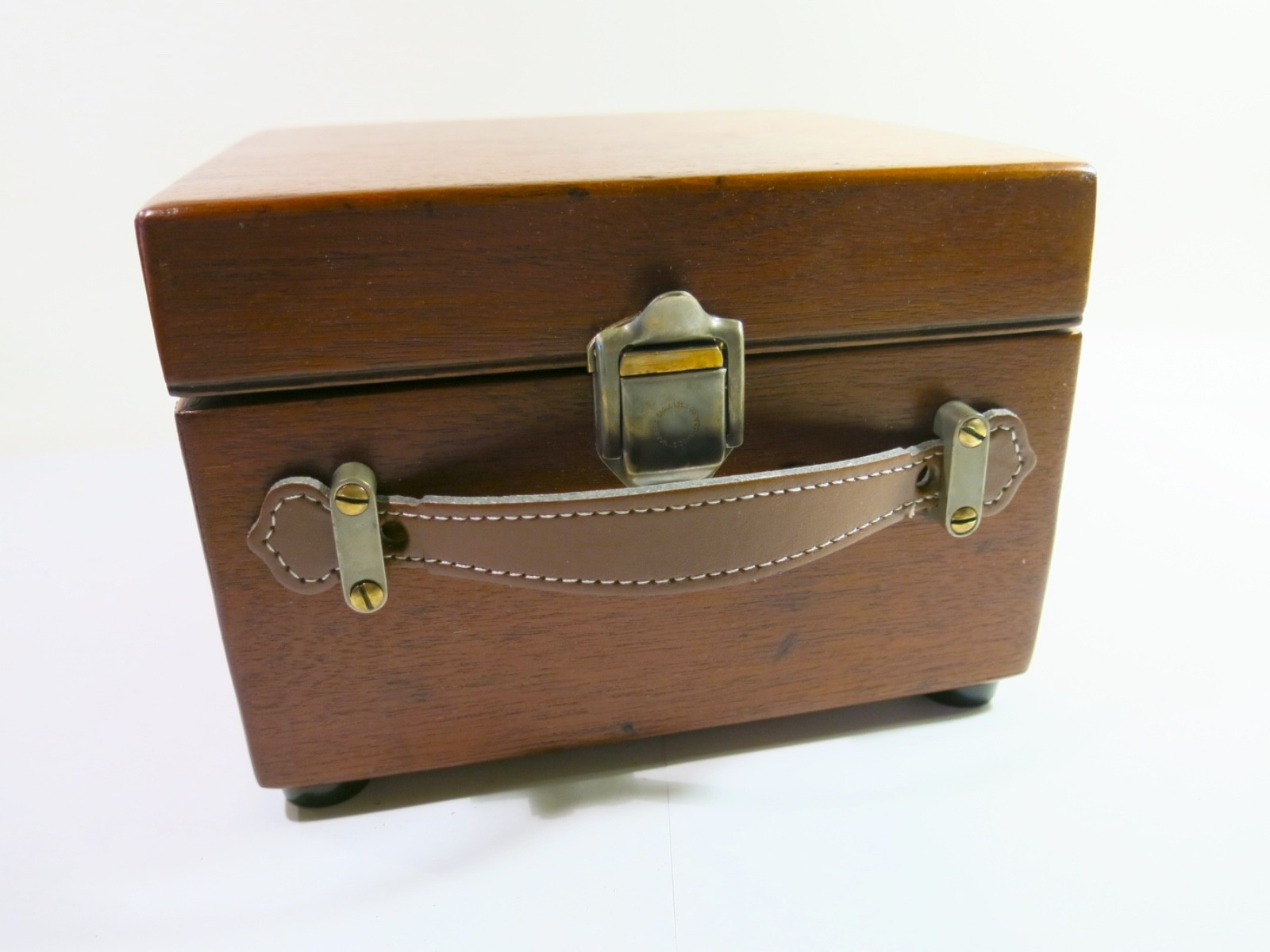 Vintage 1929 GE Alternating Current Ammeter — Type P-3 — Refinished Mahogany Box