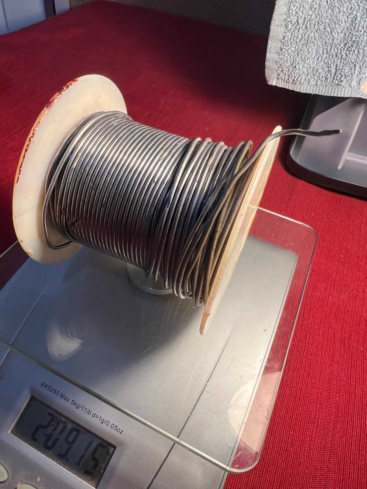 AT&T NASSAU Metals SOLDER 2.9 lbs ALLOY Western Electric Vintage