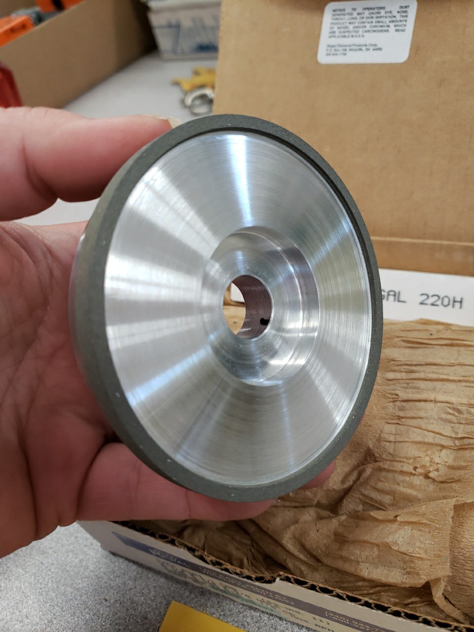 Regal CBN Grinding Wheel 3-1/2in x 1/4in x 5/8in Hole 14544-00177