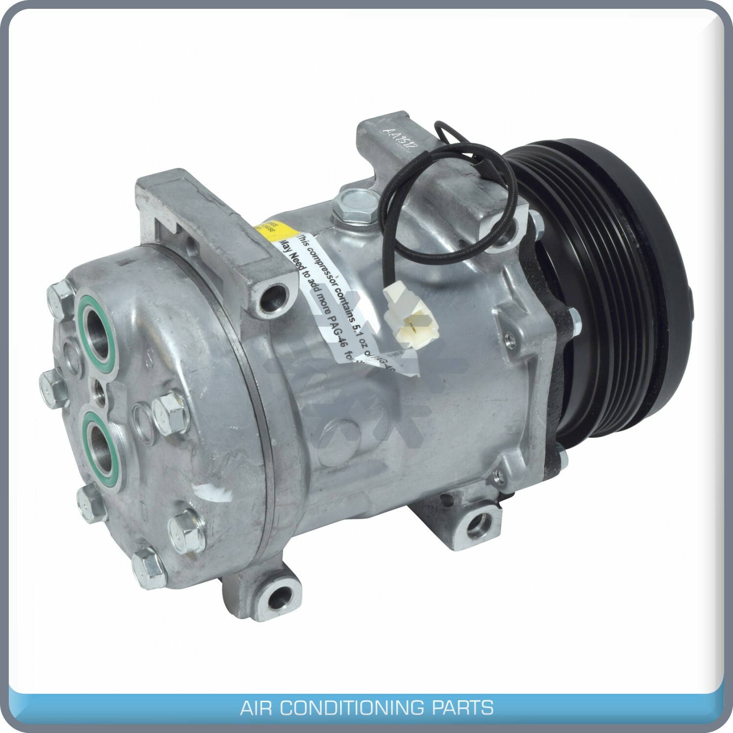 AC Compressor fits MASSEY FERGUSON 5400, 6400, 7400, 8400 QU