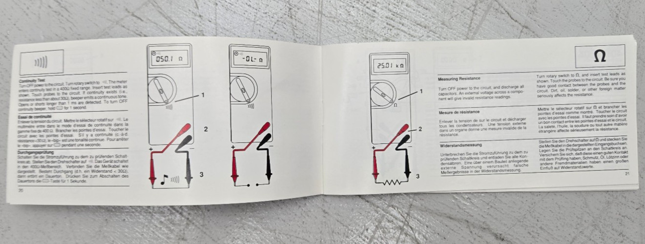 Fluke 79/29 Series II Multimeter User’s Manual