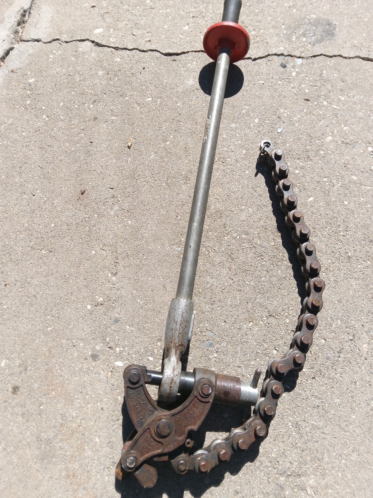 Ridgid No 246 Soil Pipe Cutter 1 1/2 to 6-in