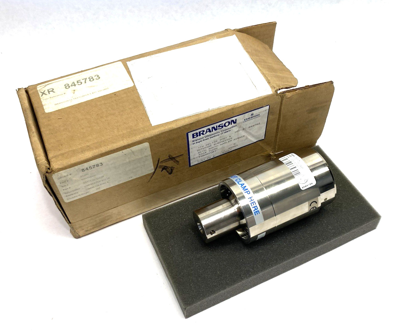 Branson 101-135-049R Ultrasonic 20kHz Converter/Transducer 922JA
