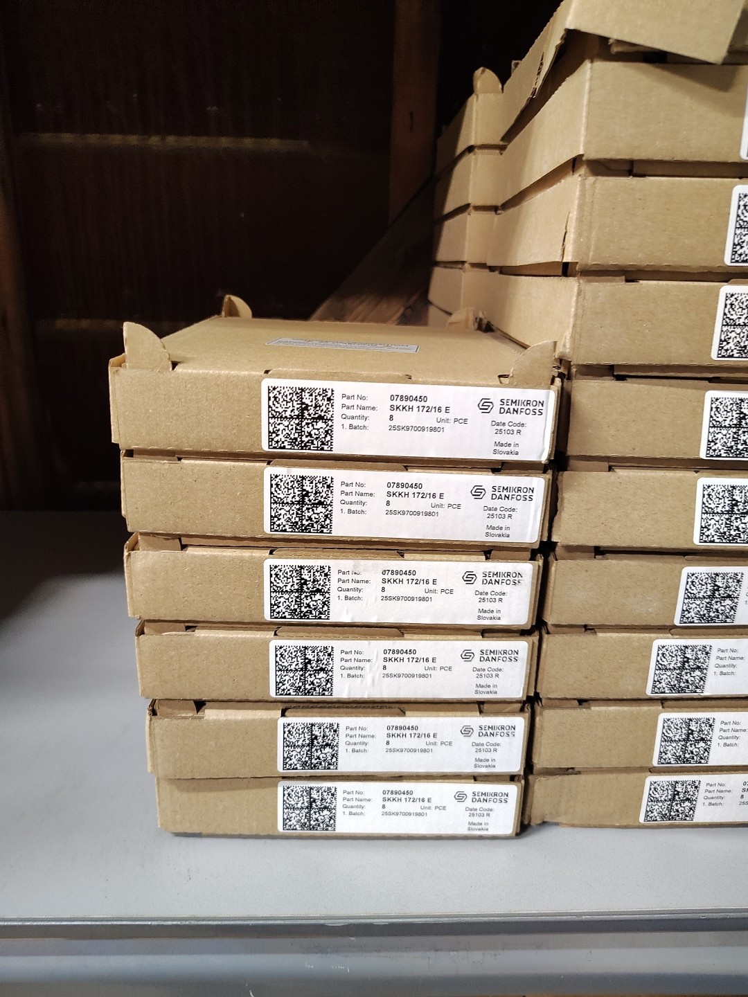 SEMIKRON DANFOSS SKKH 172/16 E SKKH172-16 E IGBT Module PT# 07890450 SEMIPACK 2