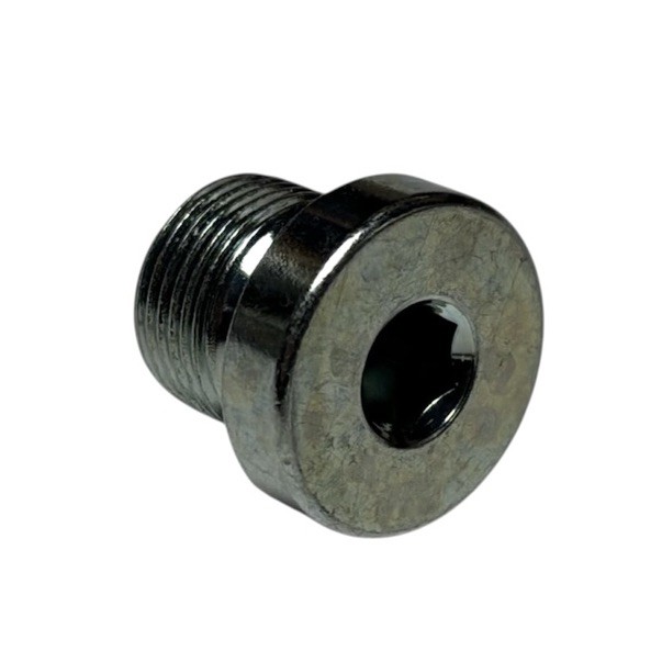 M14X1.0 Metric Port Plug Zinc Plated Steel Allen Socket Key Fitting Bolt