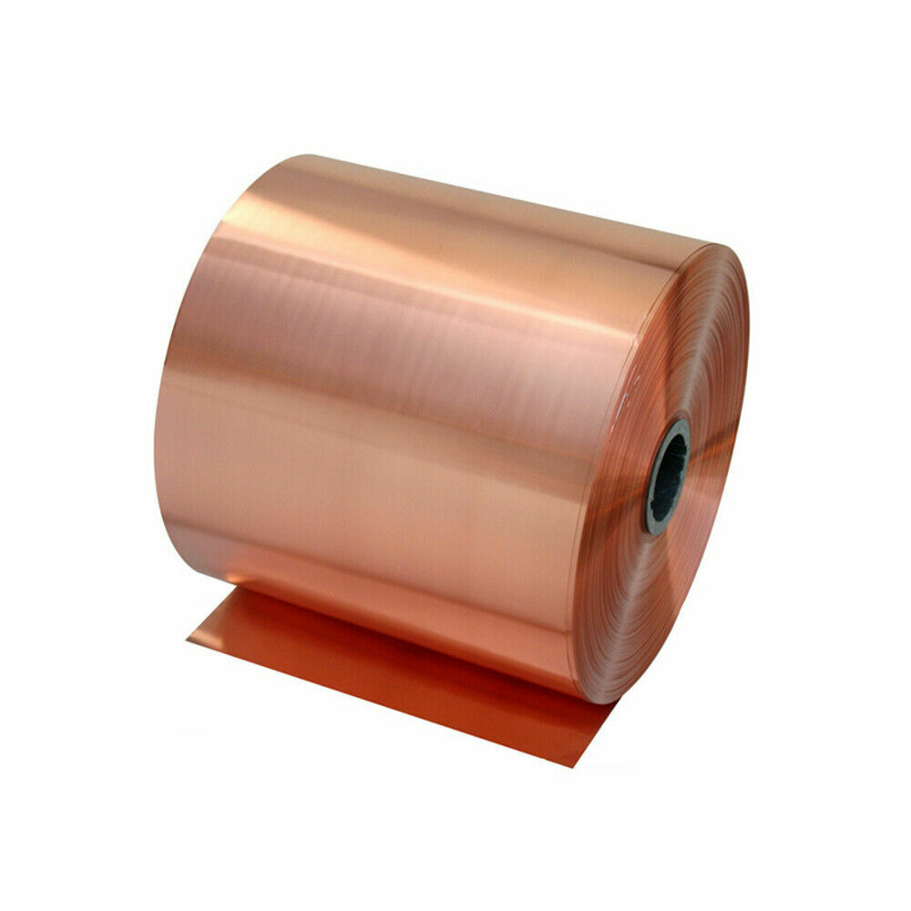 1pc 0.3mm x 100mm x 1000mm 99.9% Pure Copper T2 Cu Metal Sheet Foil Plate Strip