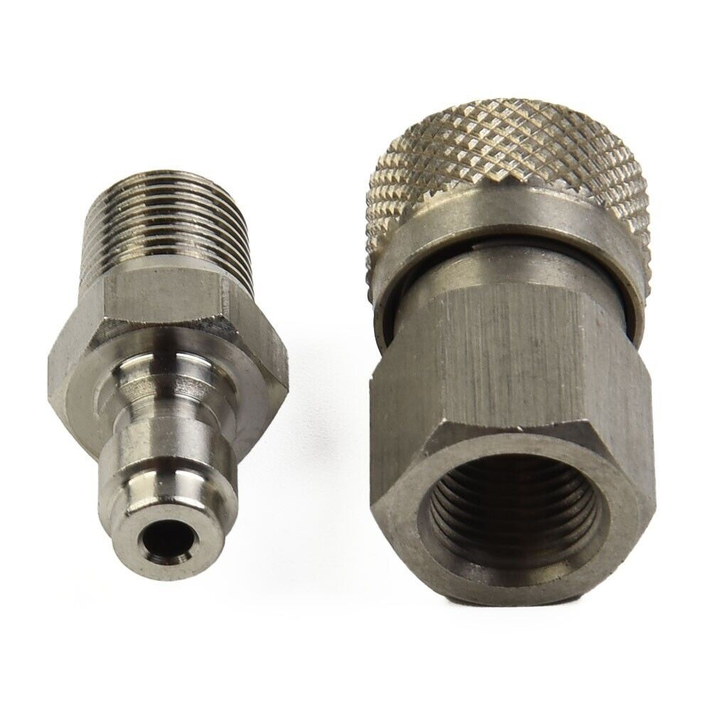 Quick Disconnect 8mm 1/8 Npt Thread Durability Male And Female PCP Paintball