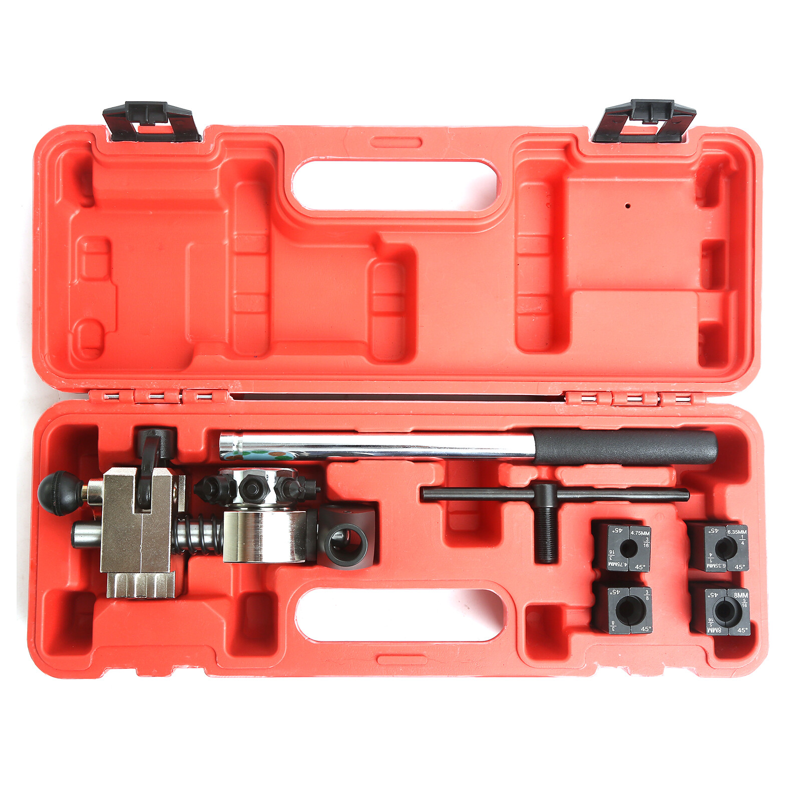 Pro Steel /Copper Tube Brake Line Flaring Tool Kit, Single, Bubble, Double Flare