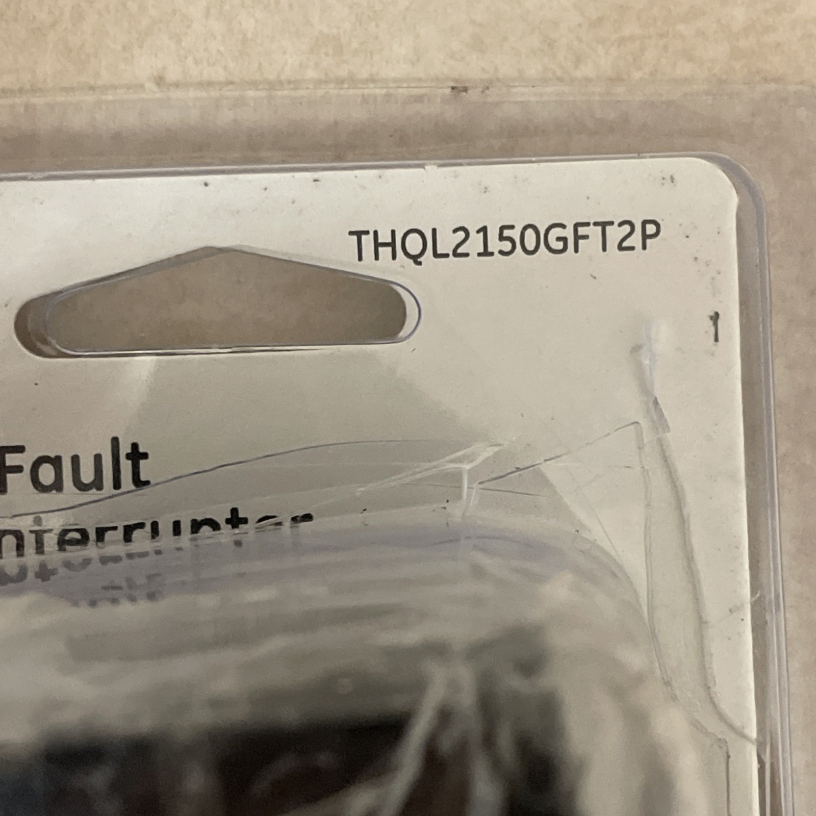 (2) GE Ground Fault Circuit Breaker THQL2150GFT2P 50A Double Pole 120/240 VAC