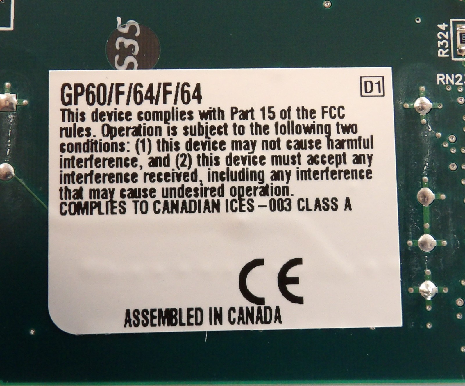 Matrox 721-02 Gen/Pro PCB Card GP60/F/64/F/64 570-06 Reseller Lot of 3 Working