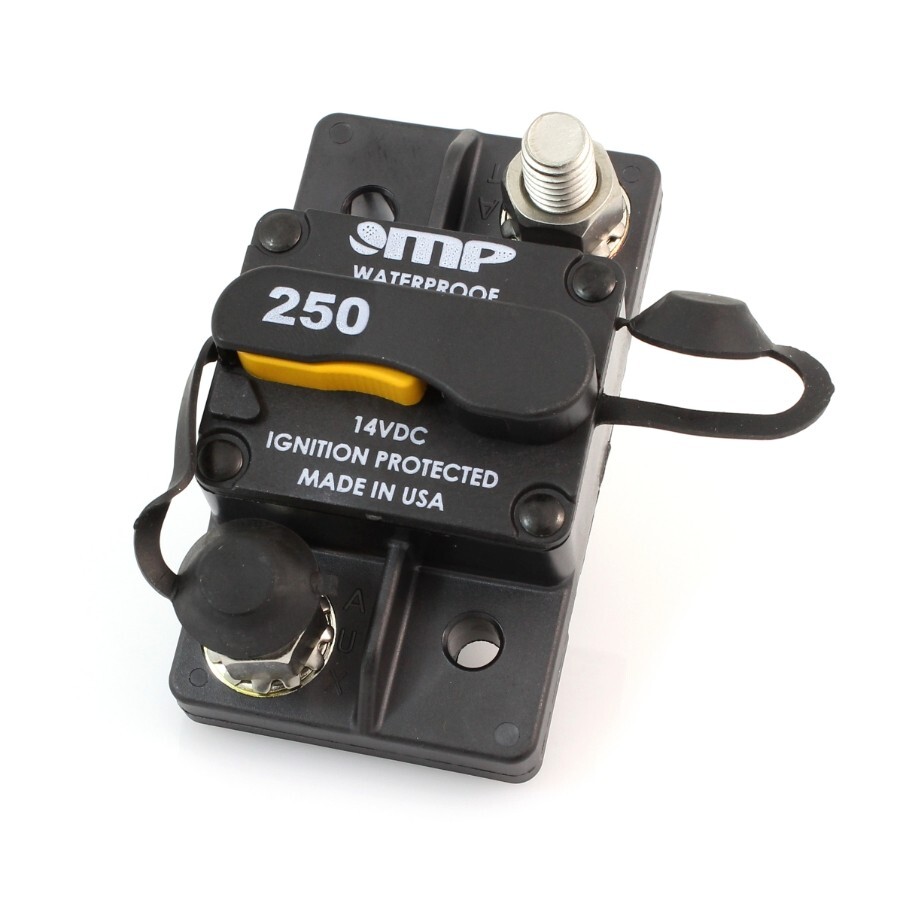 MP Waterproof 250A Ignition Protect 174-S2-250-2 Surface Mount Circuit Breaker