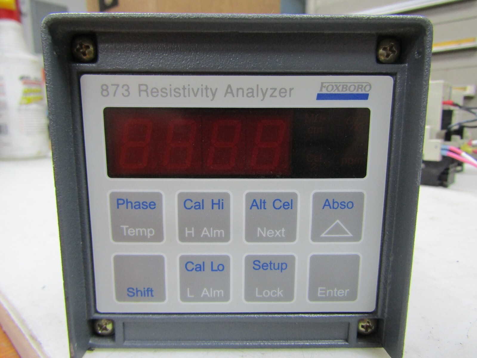 💥FOXBORO ELECTROCHEMICAL RESISTIVITY ANAZLYZER 120 VAC 873RS-AIWCGZ