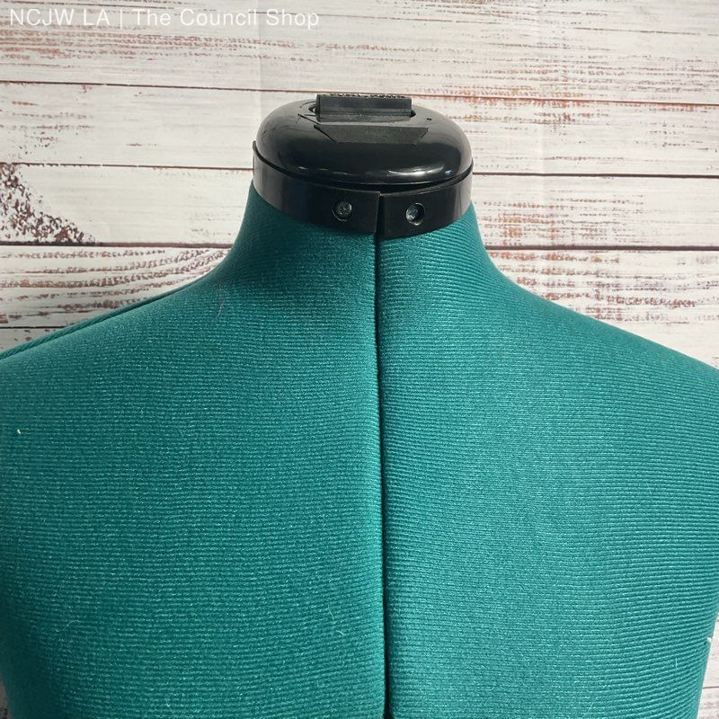 Dritz Sew You Adjustable Green Dress Form Body Only No Stand