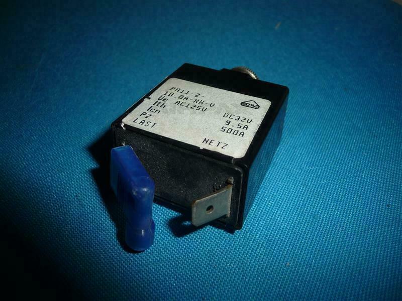 Airpax PA11-2-10. DA-XX-V Circuit Breaker