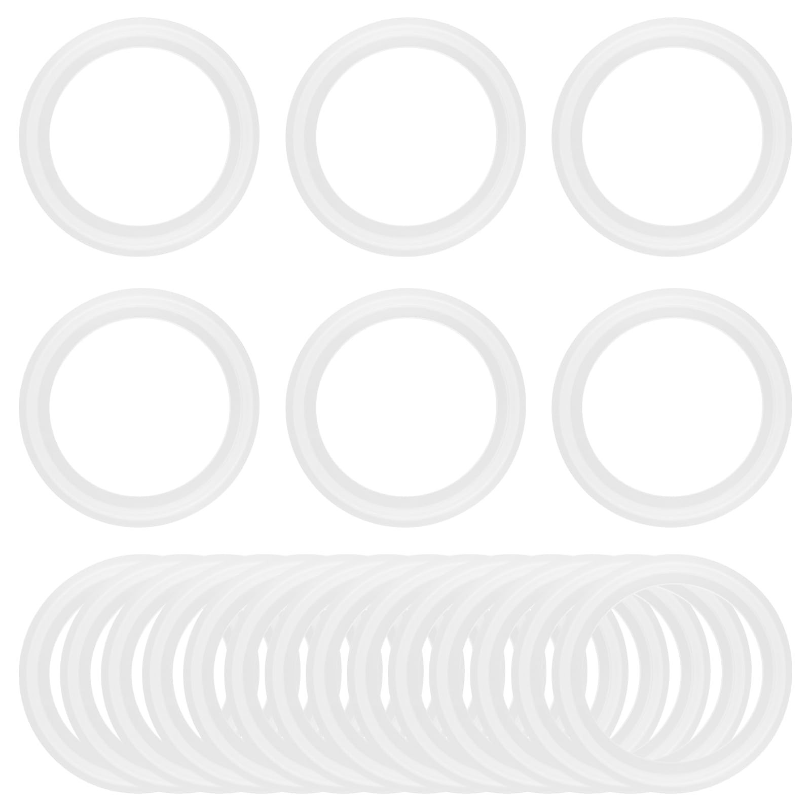 2 Inch Tri Clamp Gasket for 2″ Sanitary Tri-Clamp O-Ring Seal Gaskets 20PCS