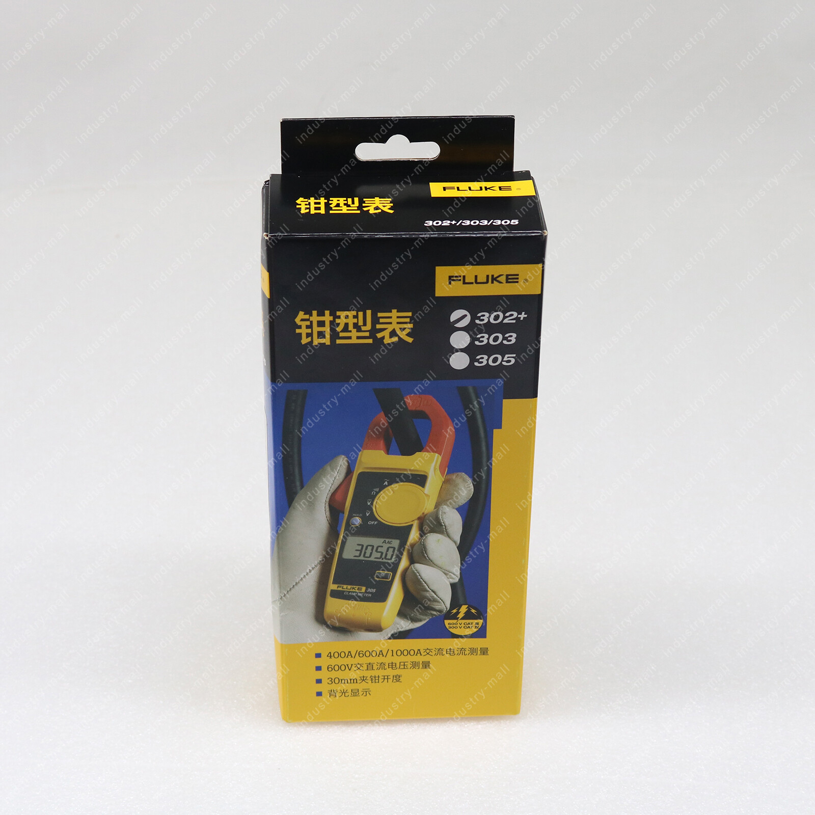 ONE NEW Fluke 302+ Digital Clamp Meter AC/DC Multimeter Electronic Tester