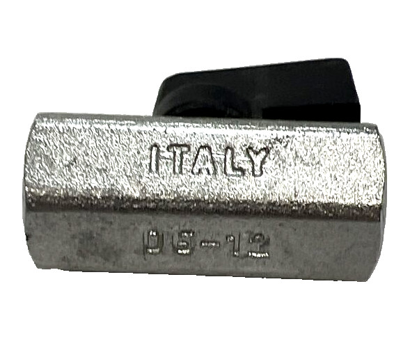 Miniature Manual Ball Valve CW617N 1/4″ Made In Italy 06-12