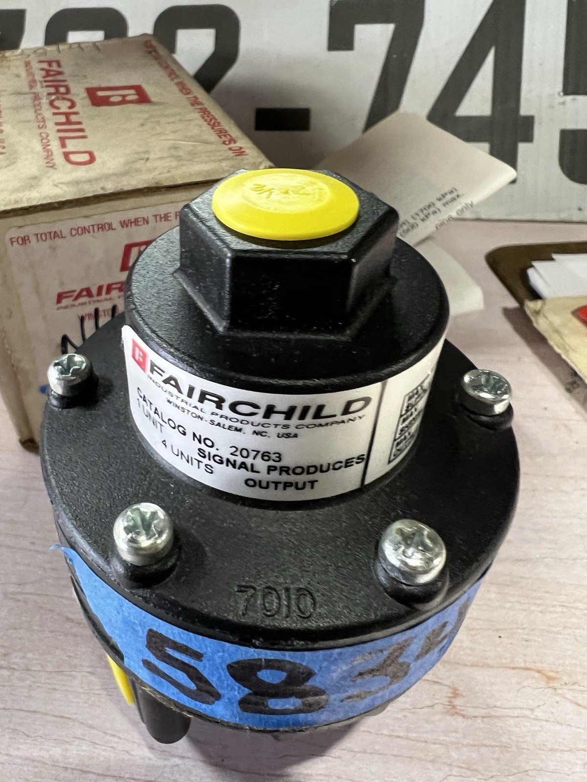 Fairchild Volume Booster Model 20 Cat# 20763 1/2″ 5/8″ high volume 250/150 psi