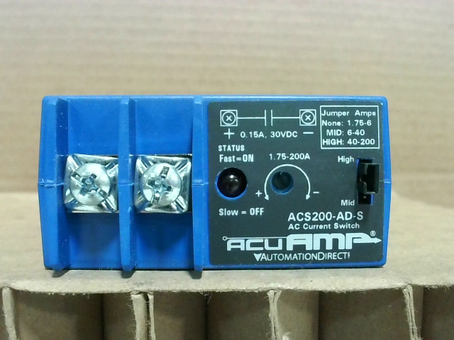 Automation Direct Acuamp ACS200-AD-S Current Transducer – New In Box