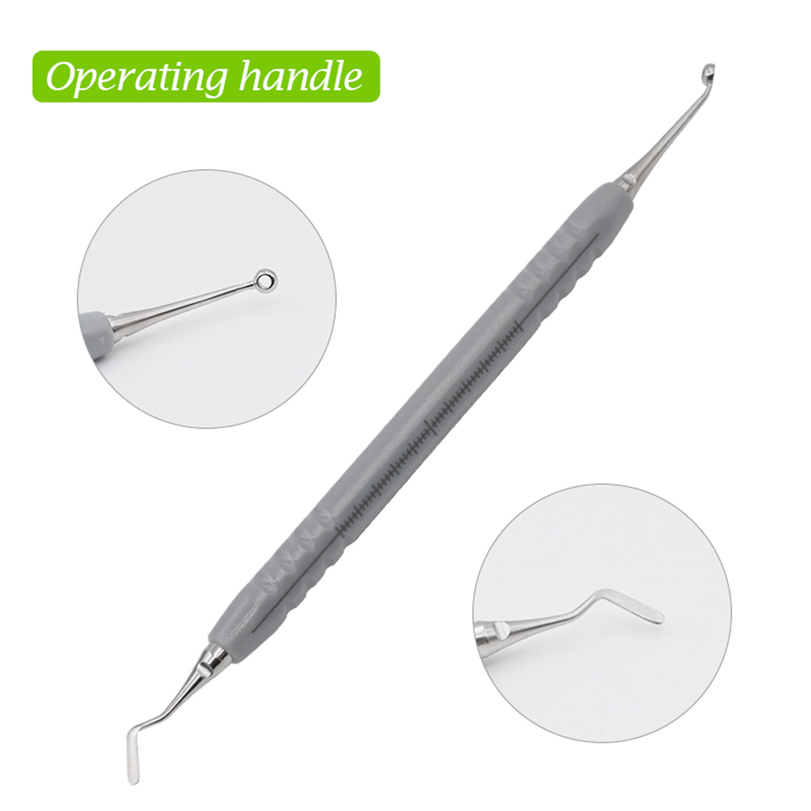 Dental OptraSculpt Foam Pads Kit Veneer Composite Resin Filling Spatula Handle