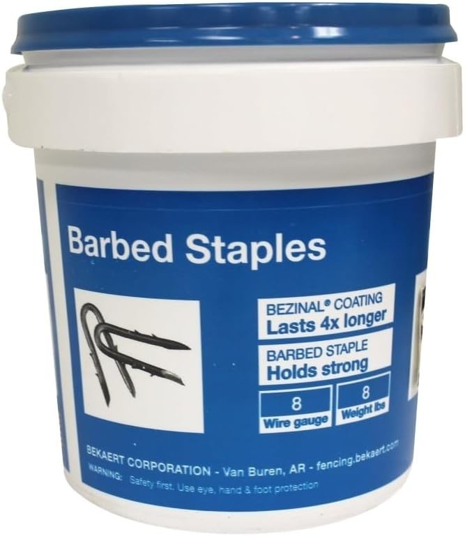 BEKAERT Fence Staples, 8 lb/1.75″