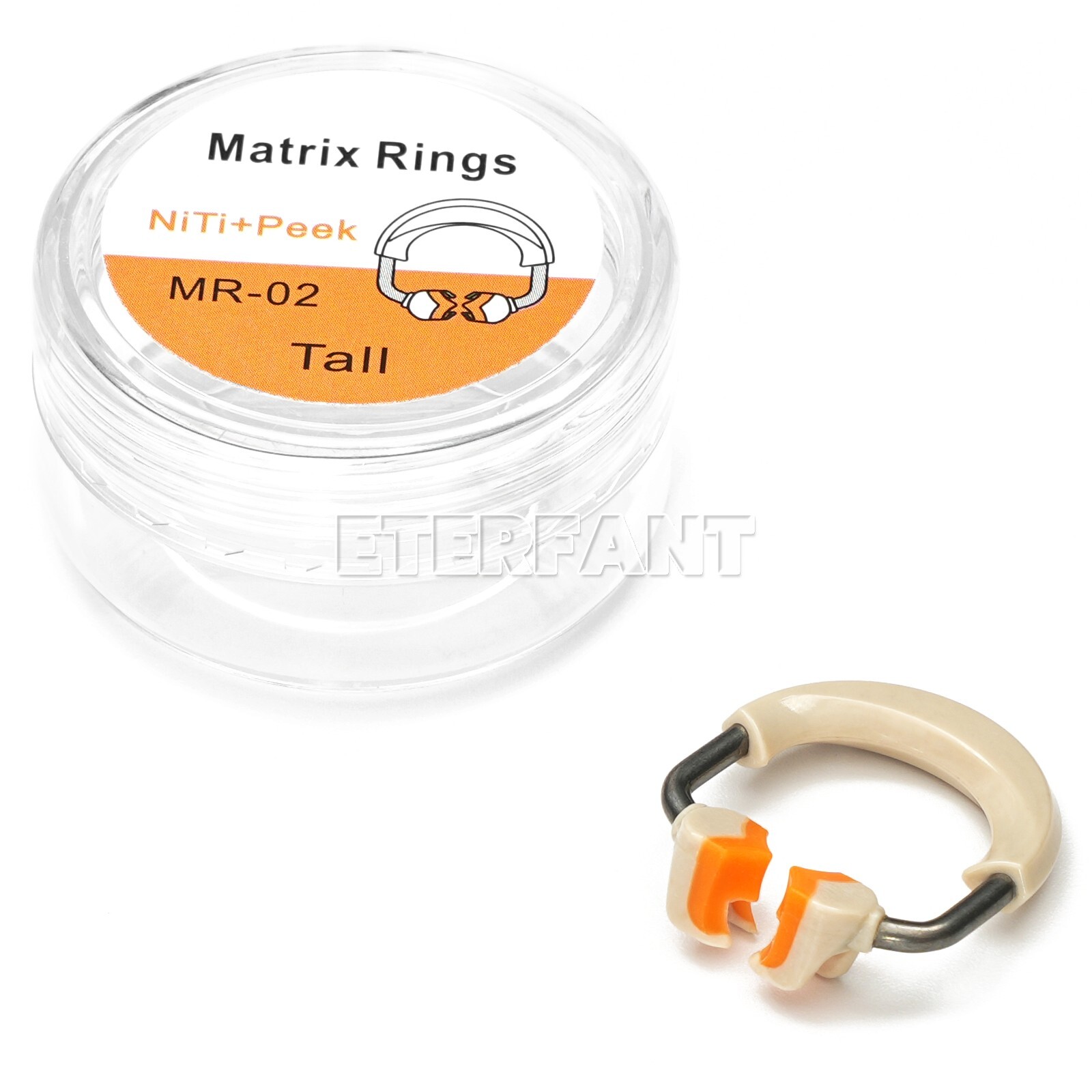 3D Separator Dental Matrix Bands Rings Clamp Clip Titanium Matrices Fit Garrison