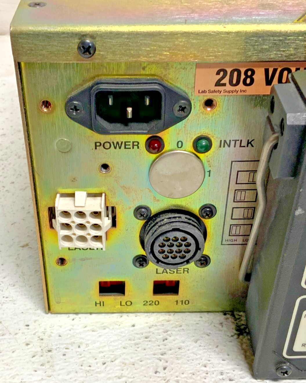 JDS Uniphase 2114P-20SLMD W JDS 2214R-40MLA Continuous Wave Argon Laser Head